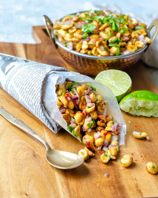 Quick and Easy Peanut Chaat