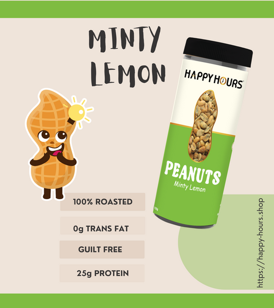 Minty Lemon Peanuts