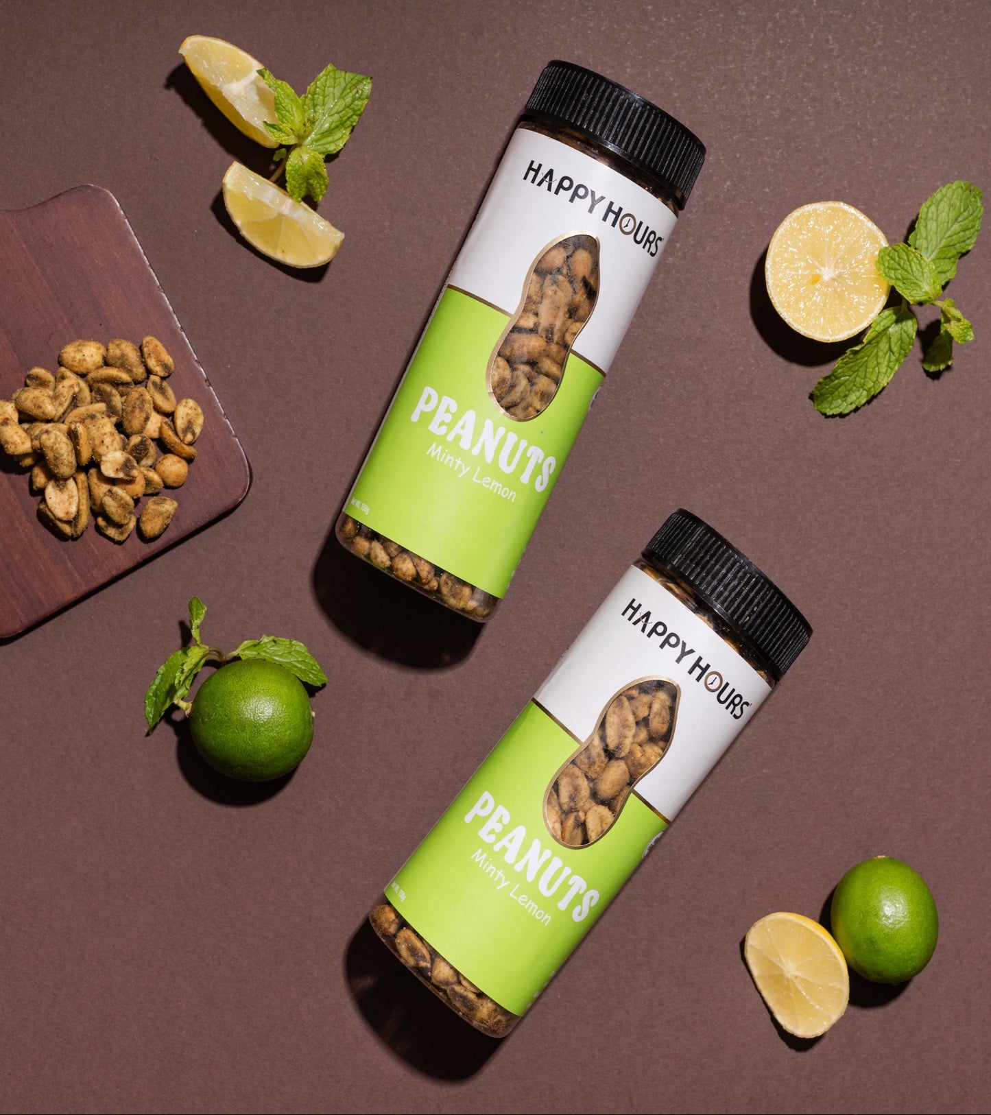 Minty Lemon Peanuts