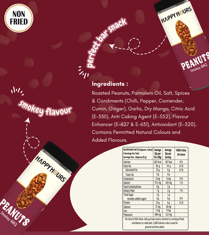 Smoky BBQ Peanuts